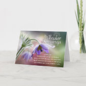 イースターの祝福 神は世界を愛された ヨハネ 3:16 シーズンカード (正面)