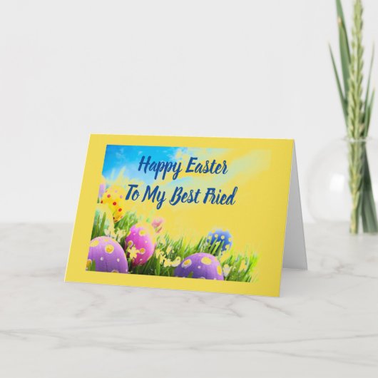 イースターの私の妹への愛******* シーズンカード (正面)