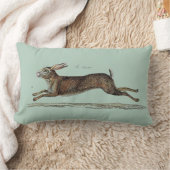 イースターの競争のノウサギ ランバークッション (ブランケット)