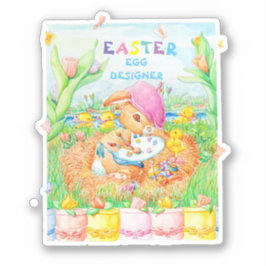 イースターの色は卵を設計した。 シール