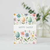 イースターの花が咲く喜び ポストカード (スタンド正面)