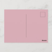 イースターの花が咲く喜び ポストカード (裏面)