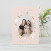 イースターの花のフォトカード シーズンカード (スタンド正面)