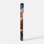 イースターの花咲くウサギ  iPhone 15ケース (右側面)