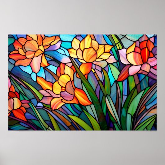 イースターの花開き ポスター (正面)