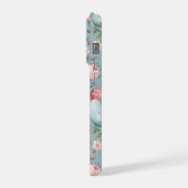 イースターの花 デコレーション iPhoneケース (左側面)