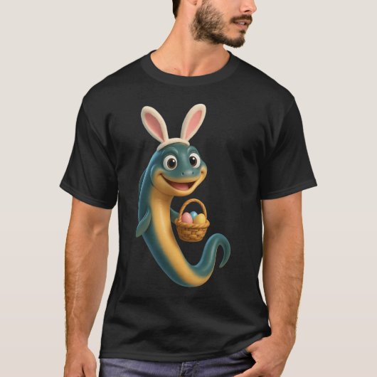 イースターの電気ウナギ Tシャツ (正面)