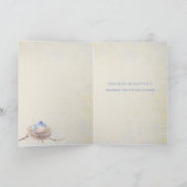 イースターの青い鳥の巣のカスタム関係 シーズンカード (内部)