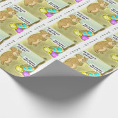 イースターの非表示 ラッピングペーパー (角)