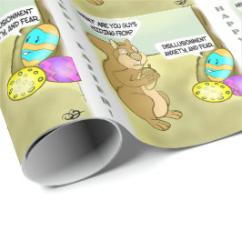 イースターの非表示 ラッピングペーパー