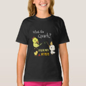 イースターの面白いTシャツ - お友達と一緒にリラックス Tシャツ (正面)