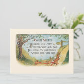 イースターの願いを持って市場に出回るヴィンテージの束 シーズンカード (スタンド正面)