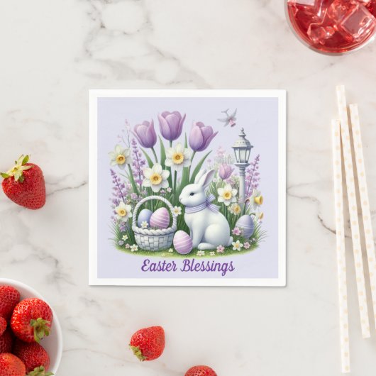 イースターの願い スタンダードカクテルナプキン (インサイチュ)