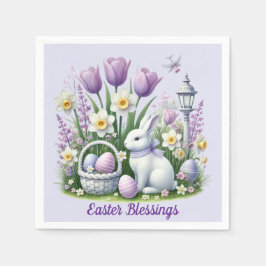 イースターの願い スタンダードカクテルナプキン
