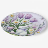 イースターの願い ペーパープレート (アングル)