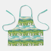イースターの風景 エプロン (正面)