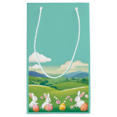 イースターの風景 スモールペーパーバッグ (裏面)