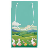 イースターの風景 スモールペーパーバッグ (正面)