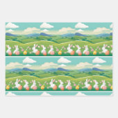 イースターの風景 ラッピングペーパーシート (正面3)