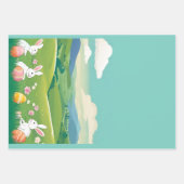 イースターの風景 ラッピングペーパーシート (正面)