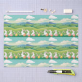 イースターの風景 薄葉紙 (クラフト)