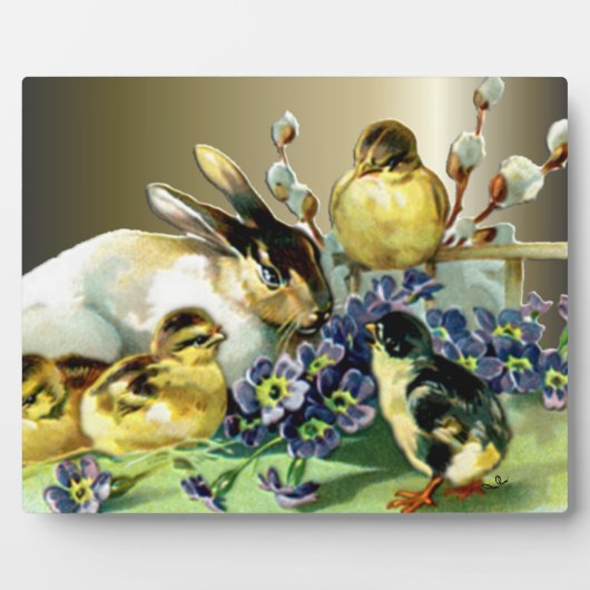 イースターの飾り付け表示ギフト製品 フォトプラーク (正面)