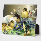 イースターの飾り付け表示ギフト製品 フォトプラーク (側面)