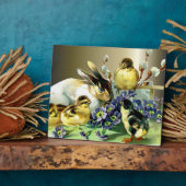 イースターの飾り付け表示ギフト製品 フォトプラーク (側面)