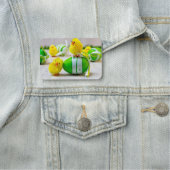 イースターの飾り付け-イースターの卵とひな 名札 (インサイチュ)