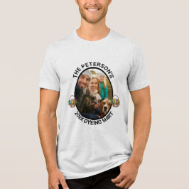 イースターの駄洒落 | オーダーメイド 2025 家族写真 染めTシャツ トライブレンドＴシャツ