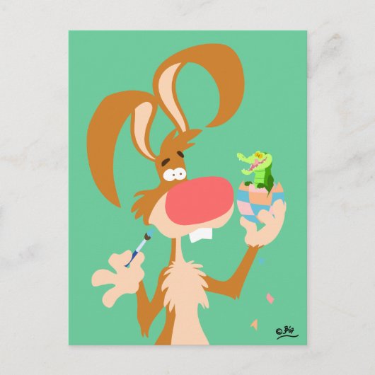 イースターの驚き：) シーズンポストカード (正面)