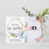 イースターの「Wer's egg-specting」の発表 シーズンカード (スタンド正面)