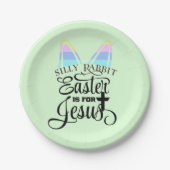 イースターはイエスのためにある ペーパープレート (正面)