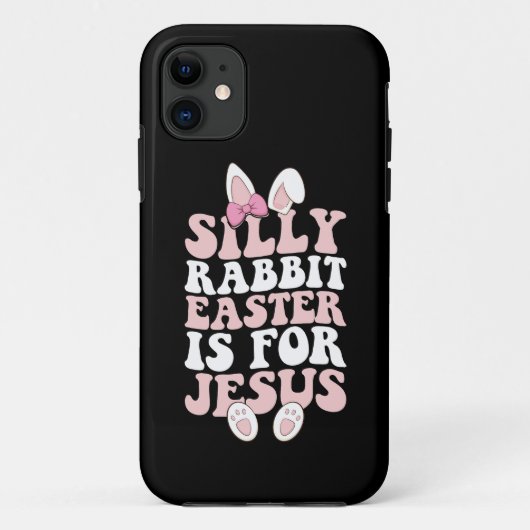 イースターはイエスの日 ウサギのイースター・グルーヴィー Case-Mate iPhoneケース (裏面)