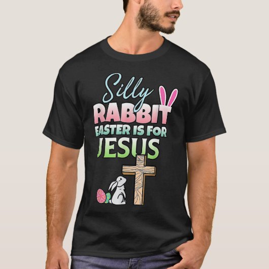 イースターはイエスイースターのため Tシャツ (正面)