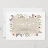 イースターは招待状ブランチの活気付きます 招待状 (正面)