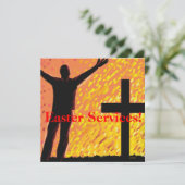 イースターは教会招待状を整備します 招待状 (スタンド正面)