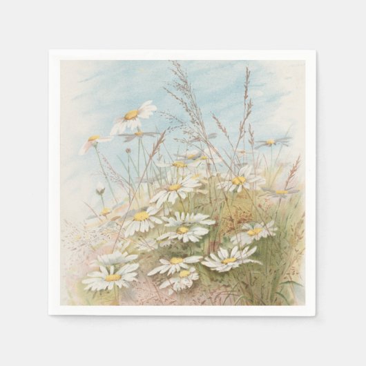 "イースターは春の芽生えをもたらす" スタンダードカクテルナプキン (正面)