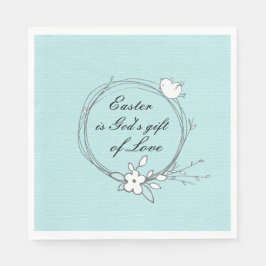 イースターは神の愛の賜物だ。 スタンダードランチョンナプキン