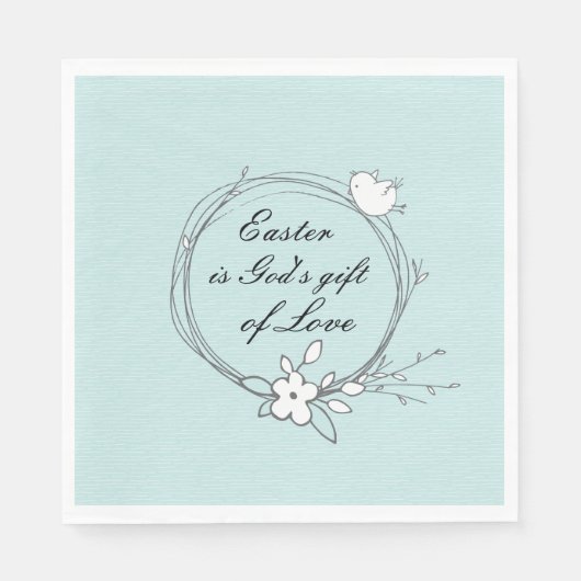 イースターは神の愛の賜物だ。 スタンダードランチョンナプキン (正面)