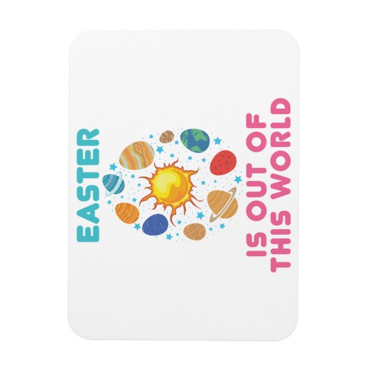 イースターは、この世界の宇宙惑星から マグネット (縦)