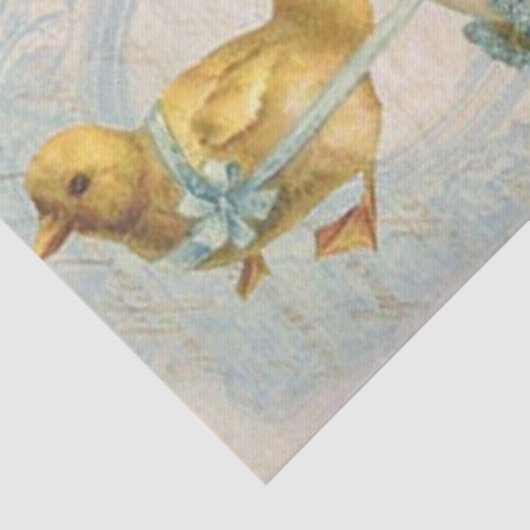 イースターひよこの十分のヴィンテージのカート 薄葉紙 (詳細)