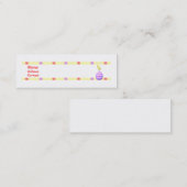 イースターひよこ スキニー名刺 (正面/裏面)