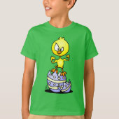 イースターひよこ Tシャツ (正面)