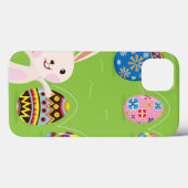 イースターよくはしゃぐバ絵を描ニグ Case-Mate iPhoneケース (裏面 (横))