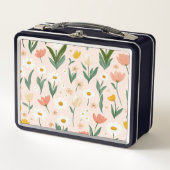 イースターよくはしゃぐパタン弁当箱 メタルランチボックス (正面)