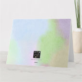 イースターをお祝いください カード (裏面)