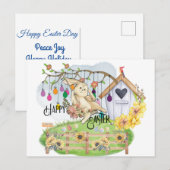 イースターをお祝いしよう シーズンポストカード (正面/裏面)