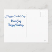 イースターをお祝いしよう シーズンポストカード (裏面)