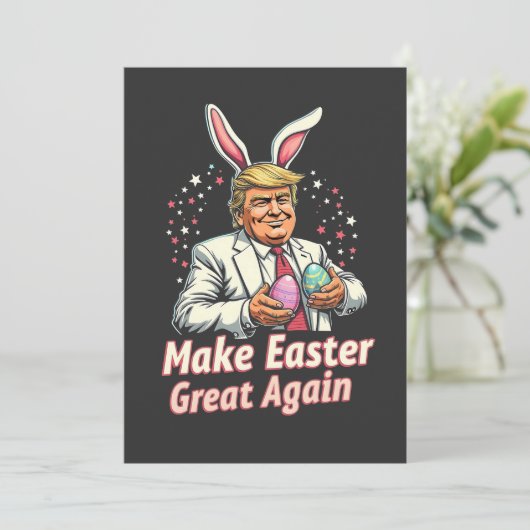 イースターを再び偉大に イースター トランプ 卵 シーズンカード (スタンド正面)